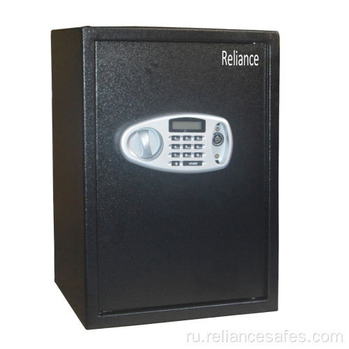 Черный электронный сейф с цифровым ключевым шкафом